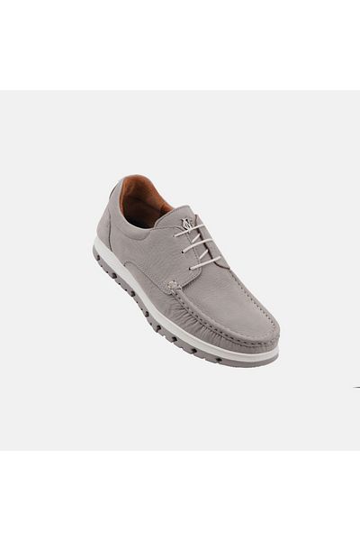 MARCOMEN 19601 Gray Nubuck Leather Casual Shoes