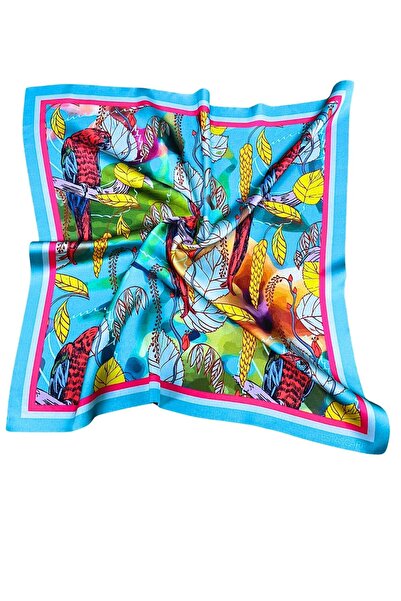 tarzınısec Eșarfă cu modele tropicale Estascarf