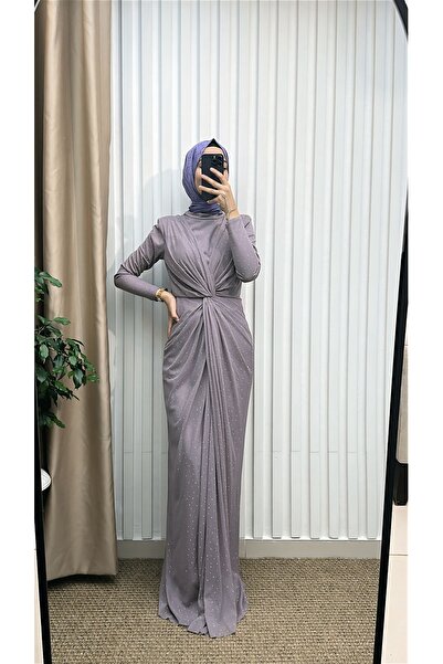 MERVE TESETTÜR فستان سهرة حجري