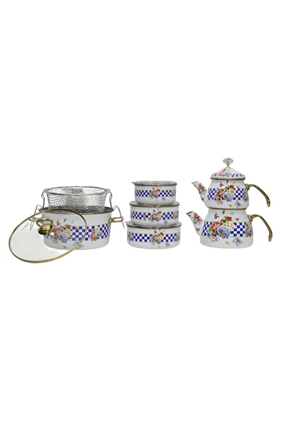 PR HOME Allegro Dowry Set Teapot - Frying Pot - Storage Container