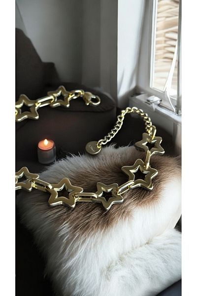 İNN JEWELLERY Steel Bracelet Anti-Tarnish Antiallergic Star Figured (2 Years Importer Warranty)