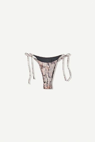 Bershka Animal print bikini bottoms