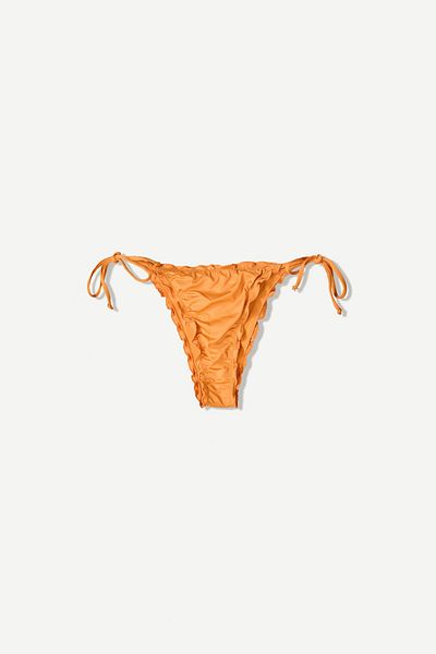 Bershka Curly bikini bottoms