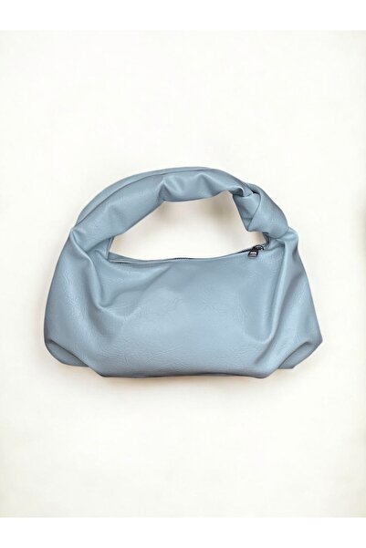 Genel Markalar Mira Düğümlü Hobo Mavi Çanta