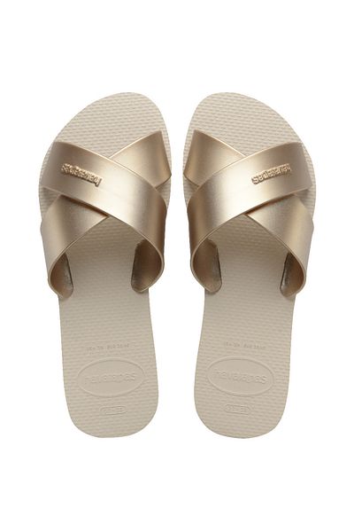 Havaianas Γυναικείες Παντόφλες Aqua Metallic 4148866