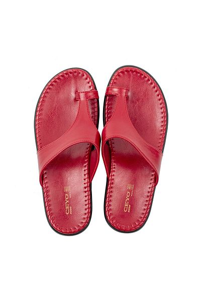 Ceyo Red Thumb Interlocking Women's Anatomical Slippers 9200-2