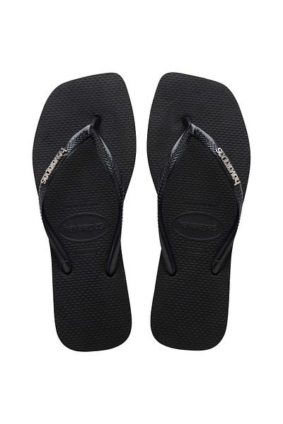 Havaianas Square Logo Metallic Women's Slippers 4148257