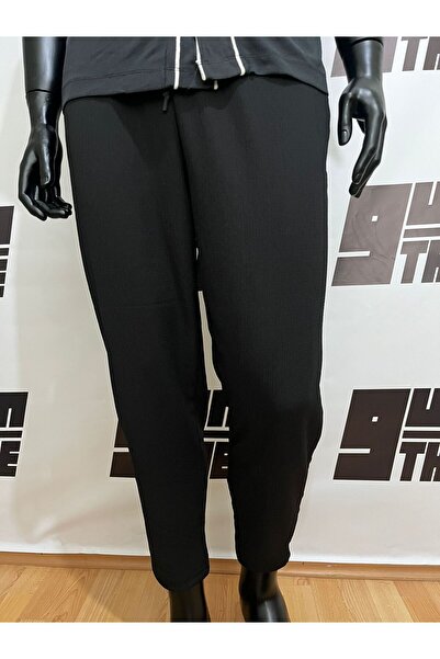 Gun-The Siyah Rahat Yazlık İnce Baget Pantolon