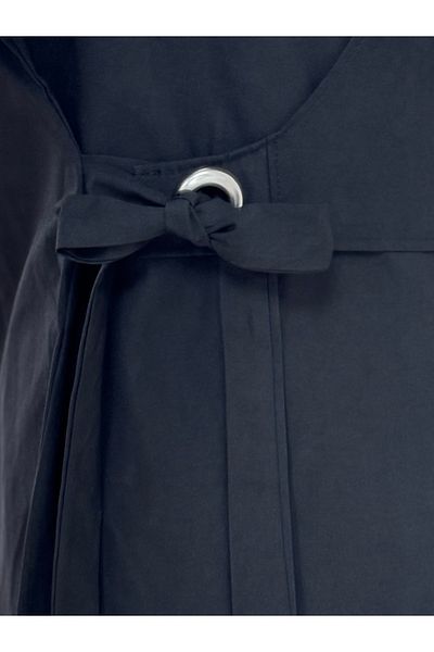 MİHRA STORE Gülşen Side Tie Bird Eye Detailed Shirt-Çi̇454 Black