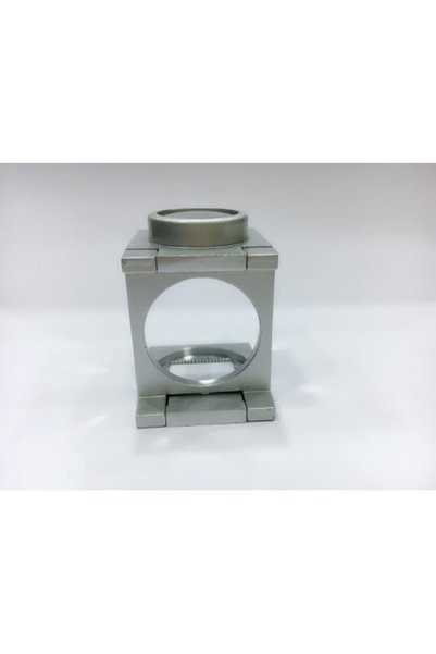 Nikula 20mm magnifying glass loupe weaver magnifier full steel foldable th9007a