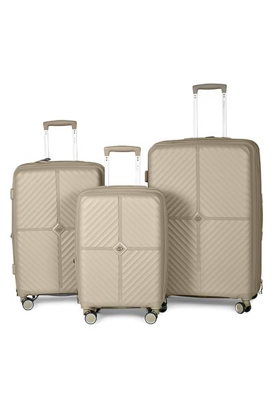 Shihon Shehyoun 3-Piece Anti-Shatter Luggage Set