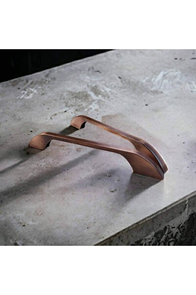 Dizaynhouse 192 mm Copper Color Zebra Model Elegant Cabinet Handle, Antique Metal Cabinet and Drawer Handle