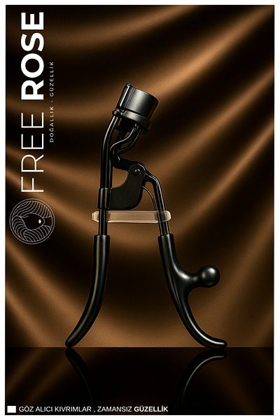 Free Rose Ultra Black Eyelash Curler Mca6A