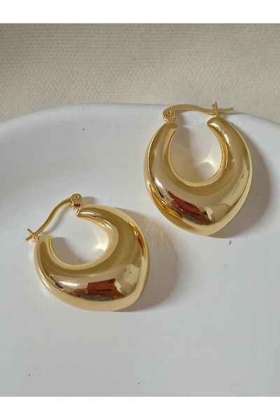mos&more Gold Bombeli Light Stylish Women's Earrings