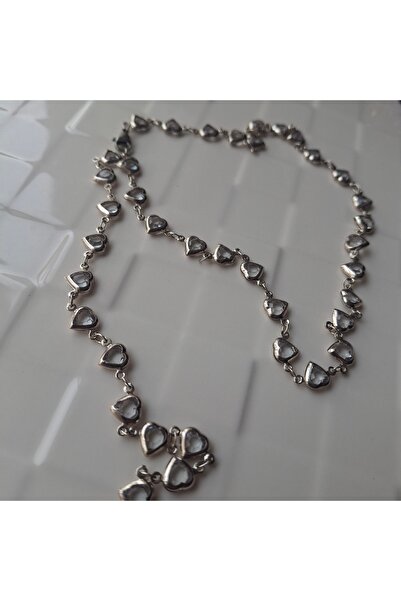 azra takı tasarım Y' Necklace Handmade, Zircon Stone, Multi-Use Women's Necklace