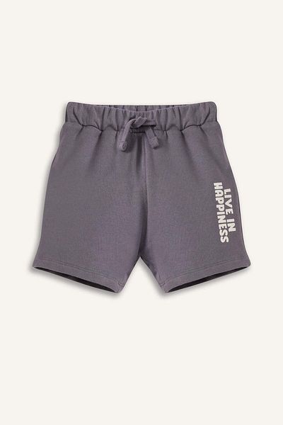 DeFacto Baby Boy Printed Flexible Waist Shorts E1018A525Sm