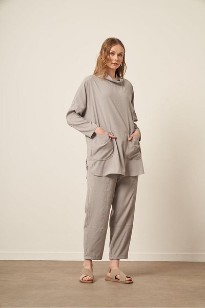 FTZ WOMEN بدلة نسائية رمادية 30508