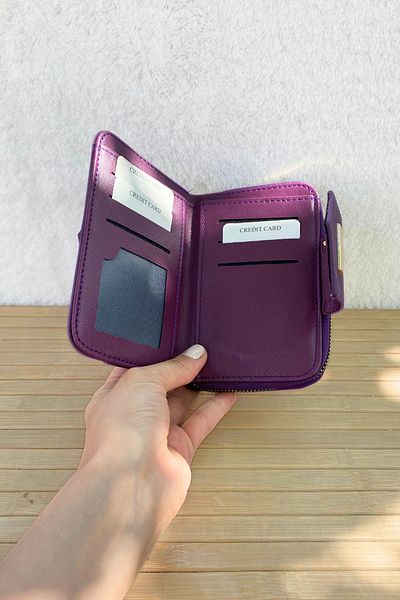 Mazel Design Women's Zippered Card Holder Compartment Wallet Accessory
