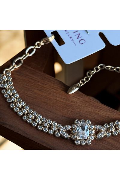 İNN JEWELLERY Xuping Bracelet Anti-Tarnish Anti-Allergic Baguette Figure (2 Years Importor Warranty)