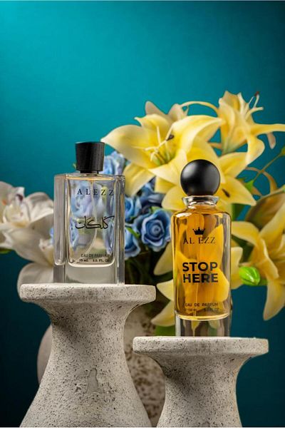 alezz oud Stop Here & Kalkat fragrance package 150ml + Kalkat perfume 75ml