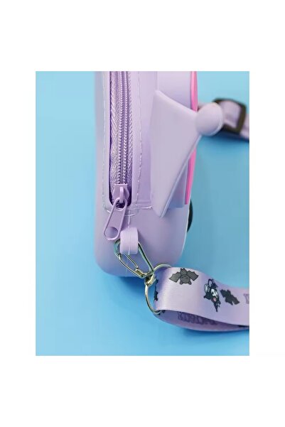 synshop Kuromi Kuromili Kedi Kulaklı Silikon Çanta Cüzdan Kadın Genç Kız Çocuk Bebek