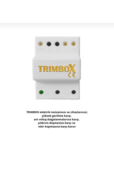 Trimbox Yeni Nesil Parafudr (Monofaze - Gold)
