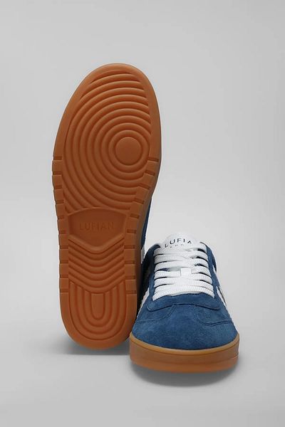 Lufian Ανδρικά παπούτσια Nelson Sneaker Navy Blue 111230262