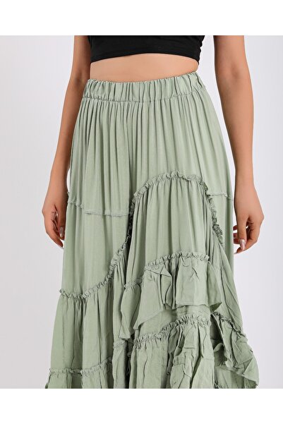 ZTO Women's Trends Skirt with Elastic Waist