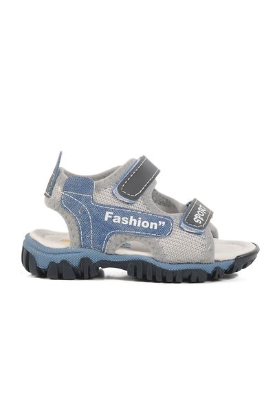 Aspor Navy Blue Velcro Orthopedic Boys Sandals