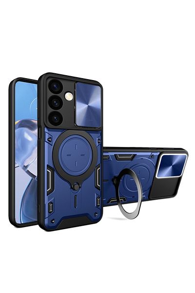 Techsuit Husă pentru Samsung Galaxy S24 Plus - Techsuit CamGuard Pro - Albastră