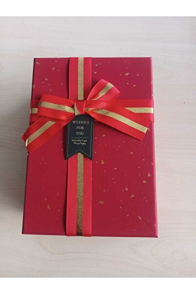 Genel Markalar Kızılelmada hediye kutusu kırmızı