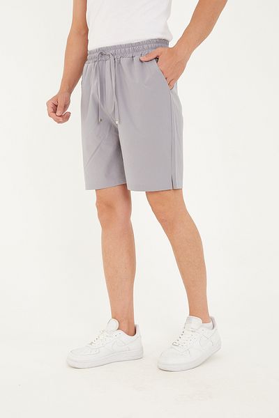 kaphone 10 Men's Parachute Fabric Back Double Pocket Slit Shorts