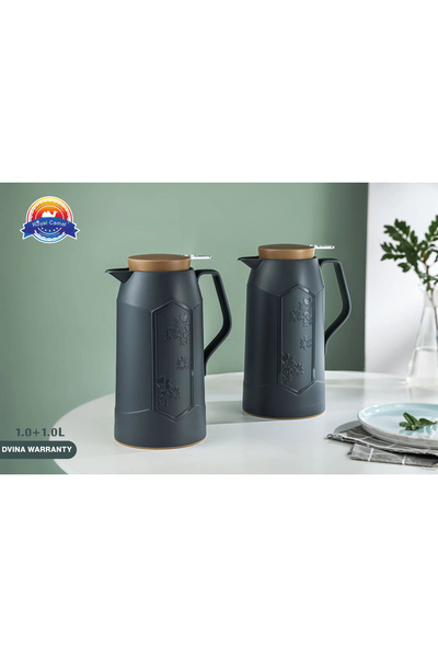 DVINA طقم ترامس الخريف قطعتين من رويال كاميل 1لتر + 1لتر