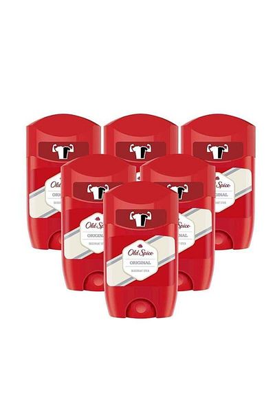 Old Spice Pack Of 6 Original Deodorant Stick 50ml