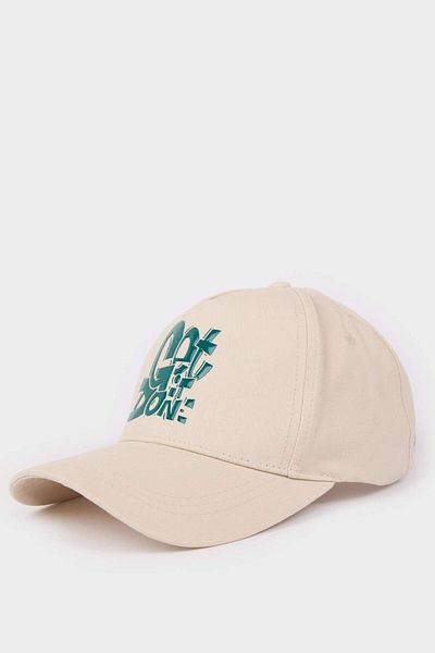 DeFacto Men's Cotton Cap Hat F3593Axns