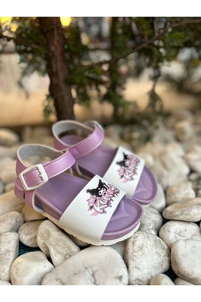Görkem bebe ayakkabı ve tekstil Girl's Kuromi Sandals