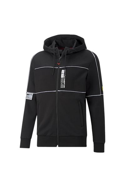 Puma Ferrari Race Hooded Sweat Jacket Puma Bl
