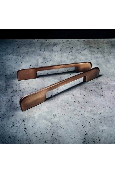 Dizaynhouse 128 mm Copper Color Delicate Model Exquisite Cabinet Handle, Antique Copper Metal Cabinet and Drawer Handle