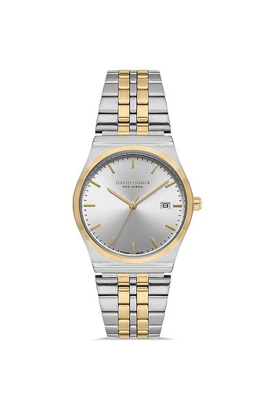 DAVID GUNER Dg-8857La-D1 Waiter Size Unisex Wristwatch with Calendar