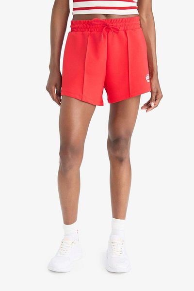 DeFacto Fit Flexible Waisted Red Sports Shorts F3266Ax25Sm