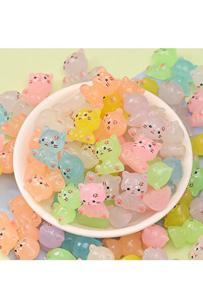 Genel Markalar 2'li Karanlıkta Parlayan Üzgün Kedi