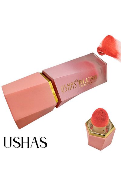 Ushas Blush Lichid Ushas 03, 4.7g – Fard de obraz lichid cu nuanta vibranta si finish natural, BaoBao