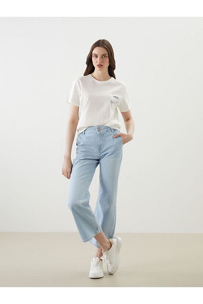 LC Waikiki Crew Neck Printed Women's T-Shirt