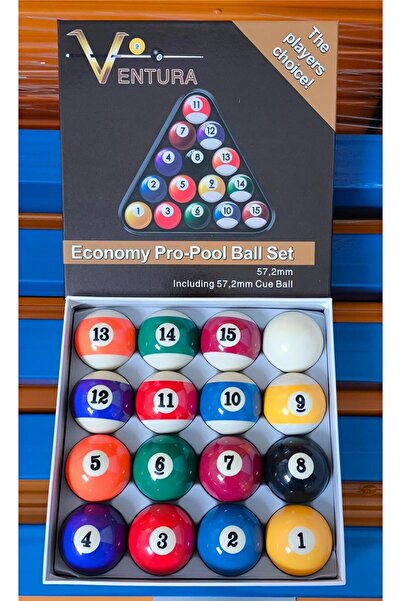 Genel Markalar Süpertrend Bb-ball-300 Bilardo Topu Amerikan Amatör 16 Lı