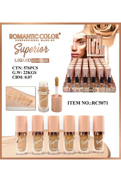 Ushas Contur Lichid Romantic Color Superior – Definire, Sculptare, Rezistență Îndelungată