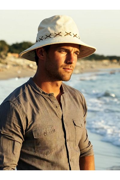 LAGRANZE Lightweight and Soft Suede Men's Outdoor Hat