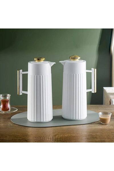 DVINA Petrus 2-piece thermos set for tea and coffee, 1 liter + 1 liter