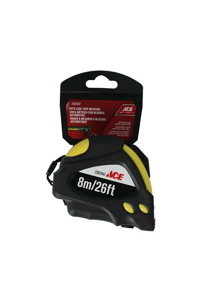 ACE Auto Lock Measuring Tape 8 m