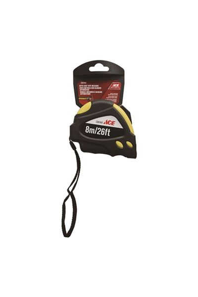ACE Auto Lock Measuring Tape 8 m