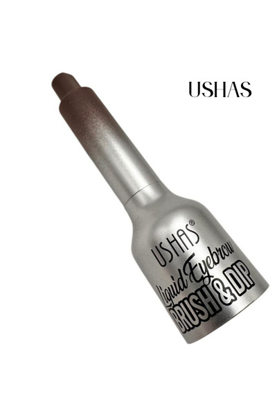 Ushas Gel sprancene Ushas Brush & Dip 03 Brown, 1.5g – Waterproof, rezistenta...